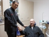 Dr. Cesar Monarrez in Los Algodones with a US patient